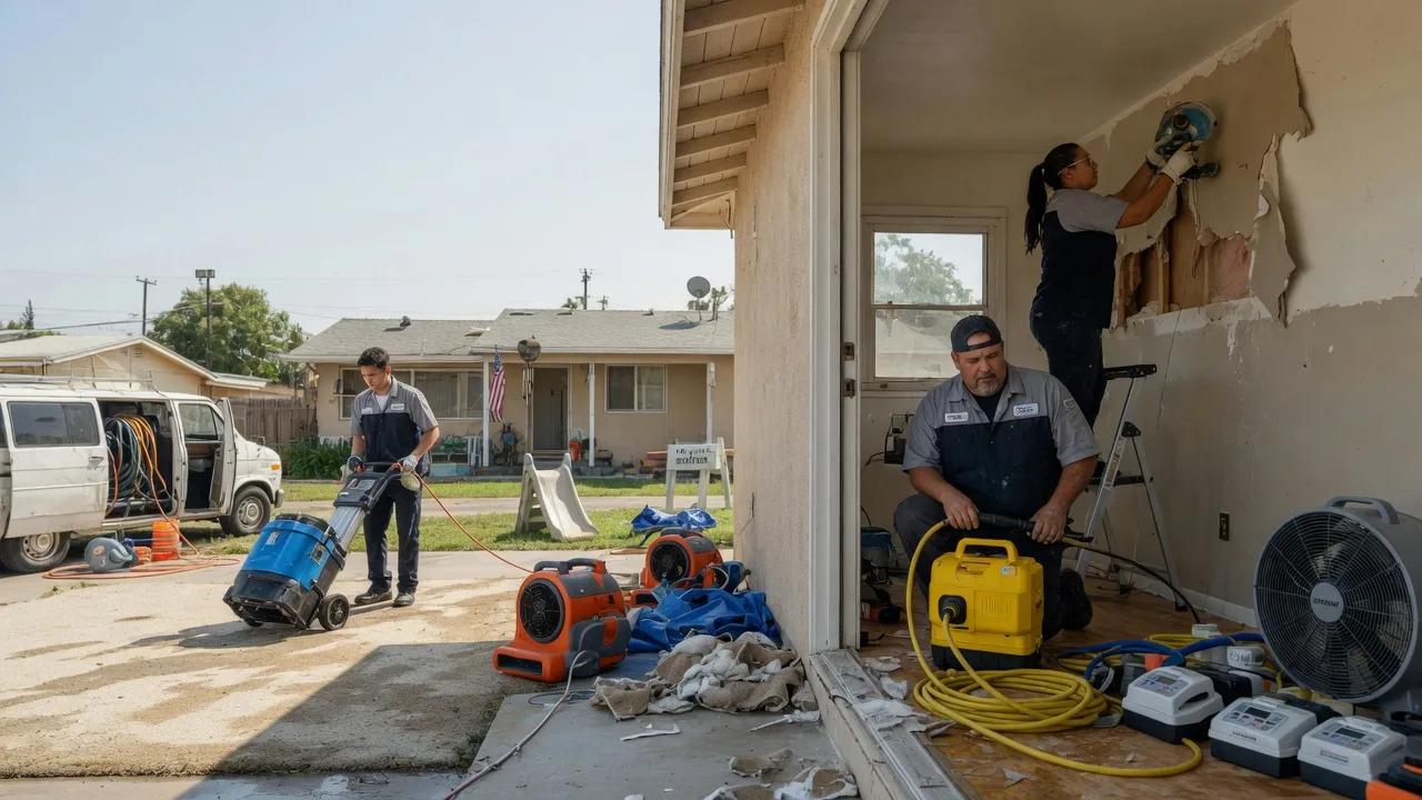 Water Damage Restoration in Schwertner, TX near me